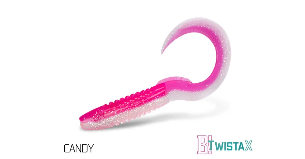 Laatste Versie Delphin TwistaX Eeltail UVs 6x 5db 15cm CANDY Duopack box
