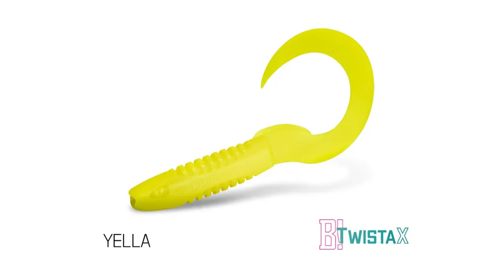 Delphin TwistaX Eeltail UVs 6x 5db 15cm YELLA Duopack box Aanbieding
