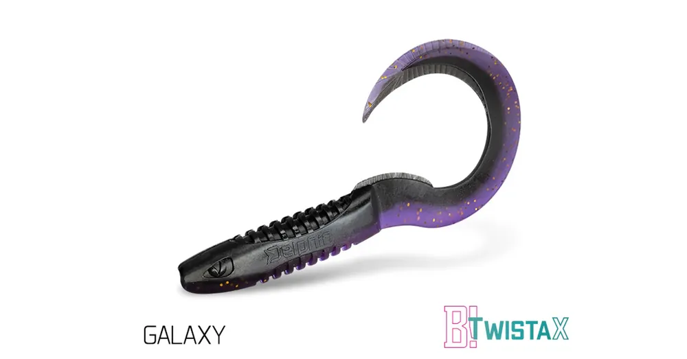 Delphin TwistaX Eeltail UVs 5db 15cm GALAXY gumihal Favoriet