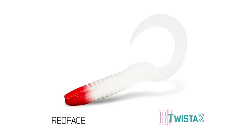 Koopje Delphin TwistaX Eeltail UVs 6x 5db 6cm REDFACE Duopack box