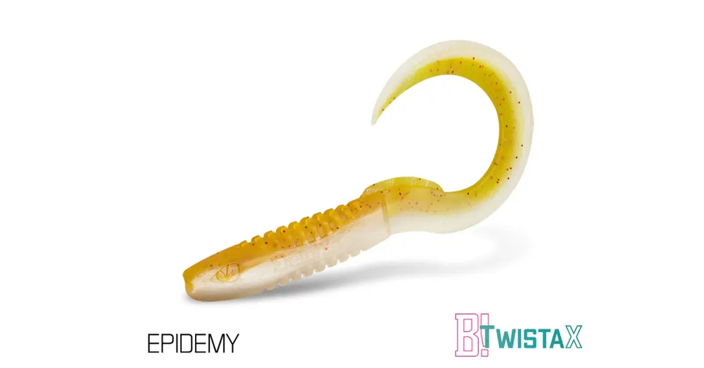 Delphin TwistaX Eeltail UVs 6x 5db 6cm EPIDEMY Duopack box Tijdelijk Beschikbaar