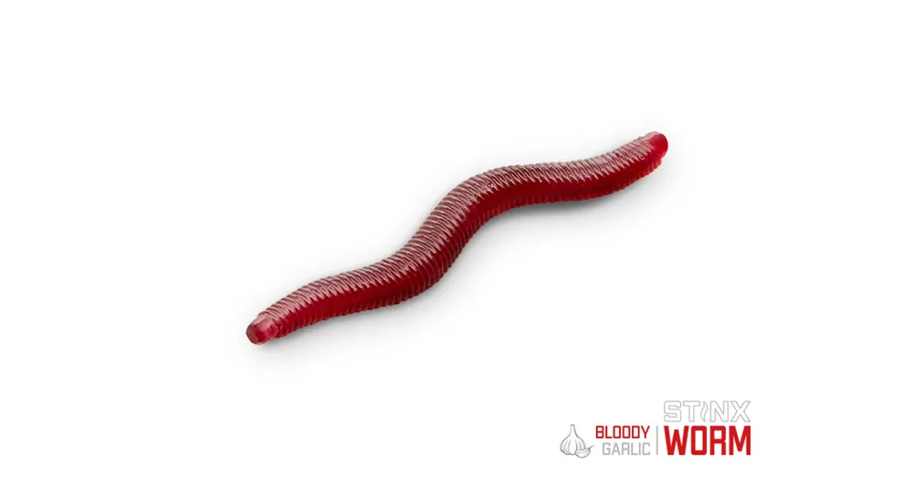 Delphin B! StinxWORM Garlic 50db 4cm BLOODY műgiliszta Gratis Retour