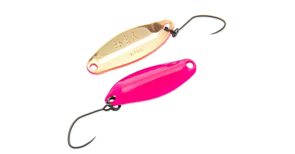 Nories Masukuroto 32mm 2.0g 034 kanál villantó (Fluo-Pink / Gold) Nieuw