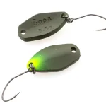 Actieprijs Nories Masukuroto Boon 22mm 3.5g 23 kanál villantó (Oliv Chartreuse / Oliv)