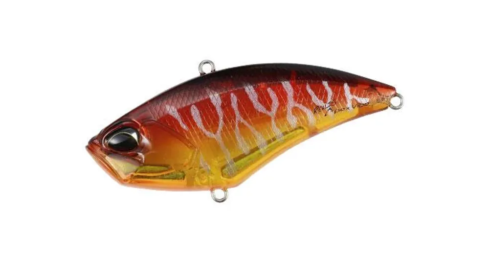 Duo Realis Apex Vib F85 8.5cm 25gr CCC3354 Ghost Red Tiger wobbler Speciale Aanbieding
