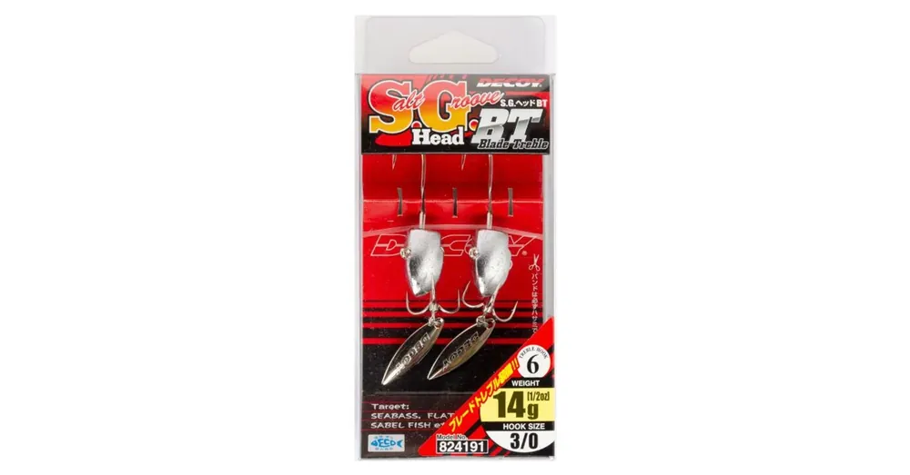 Speciale Aanbieding Decoy Spinner Blade SV-34BT S.G Head BT 11g 3/0 jig fej 2 db/csg