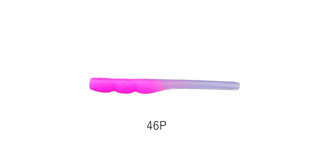 Premium Yarie Ajibaku Worm 690 5,0cm 46P Strawberry Milk plasztik csali