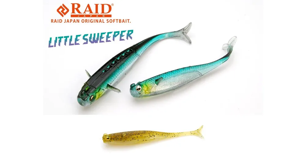 Lage Prijs Raid Japan Little Sweeper 2,5" 6,3cm 064 Sand Fish gumihal 8 db/csg
