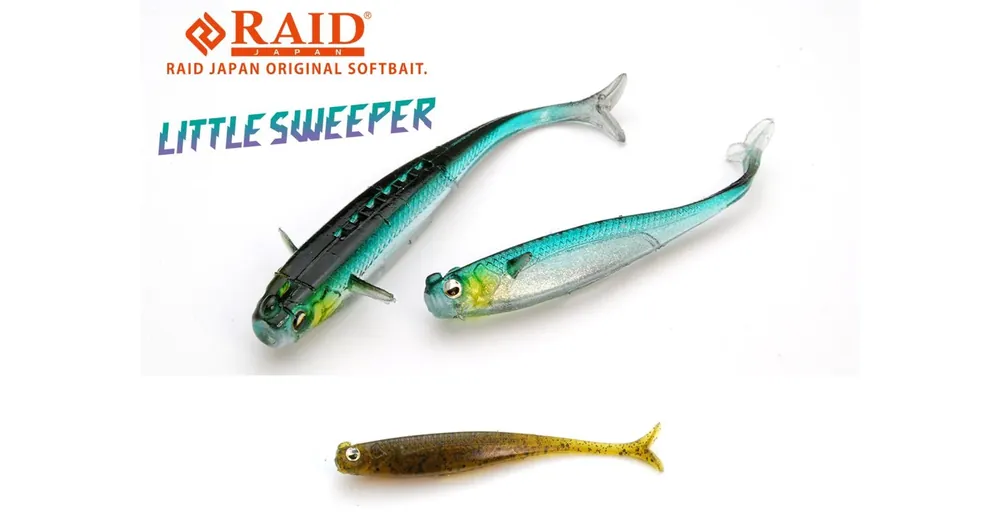 Exclusieve Aanbieding Raid Japan Little Sweeper 3" 7,6cm 067 Guripan Sukeru gumihal 7 db/csg