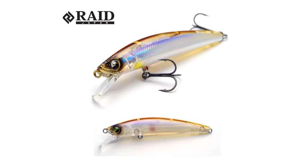 Dagaanbieding Raid Japan Level Minnow Quik72 72mm 5,2g 006 Jewel Wakasagi wobbler