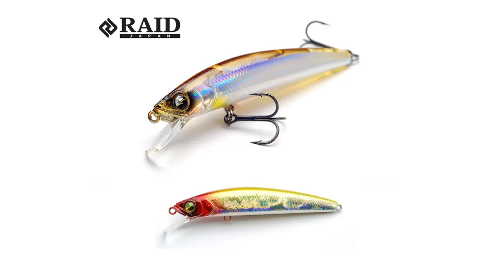 Raid Japan Level Minnow Quik72 72mm 5,2g 009 Clown wobbler Gratis Retour