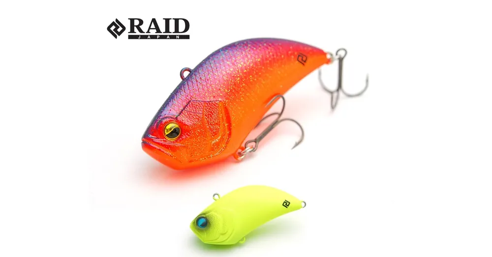 Raid Japan Level Vib B.I.G. 63mm 17g 021 Lemon Power wobbler Laatste Versie