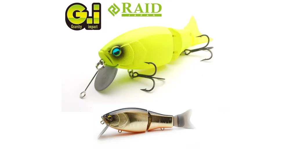 Lage Prijs Raid Japan Gi 94mm 35g 009 Real Kinkuro wobbler