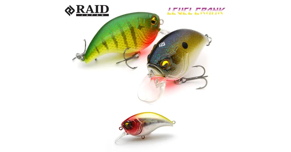 Raid Japan Level Crank 51mm 10,5g 020 Clown wobbler Nu Kopen