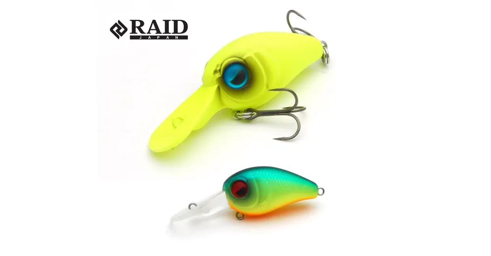 Direct Beschikbaar Raid Japan Level Crank Ping 32,5mm 3,5g 001 Shimanasi Tiger wobbler