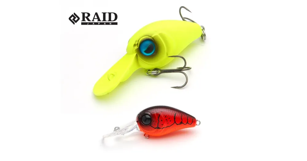 Raid Japan Level Crank Ping 32,5mm 3,5g 004 Yashizari wobbler Korting