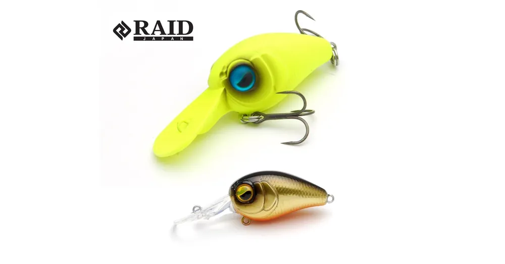 Direct Beschikbaar Raid Japan Level Crank Ping 32,5mm 3,5g 005 Kinkuro wobbler