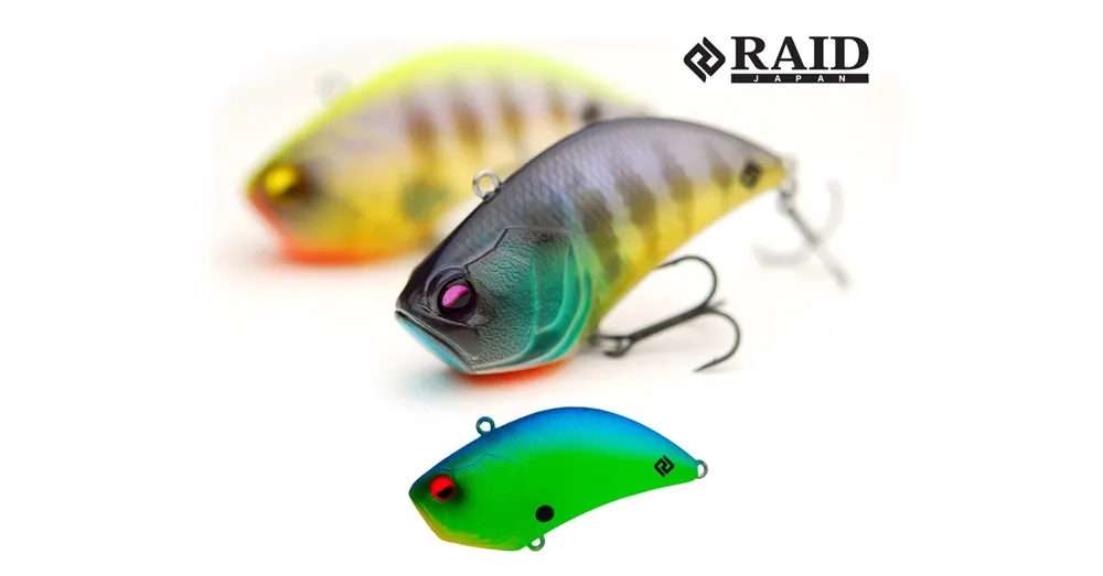 Raid Japan Level Vib 54mm 10,6g 001 Blue Back Chart wobbler Beperkte Voorraad
