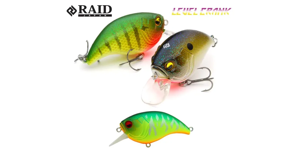 Nu Kopen Raid Japan Level Crank 51mm 10,5g 002 Mat Tiger wobbler
