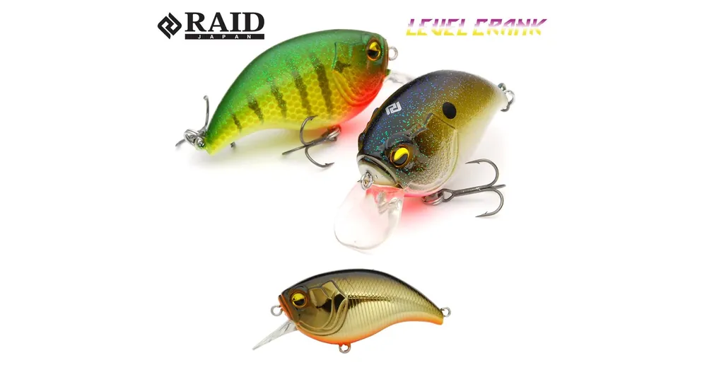 Raid Japan Level Crank 51mm 10,5g 009 Kinkuro wobbler Express Levering