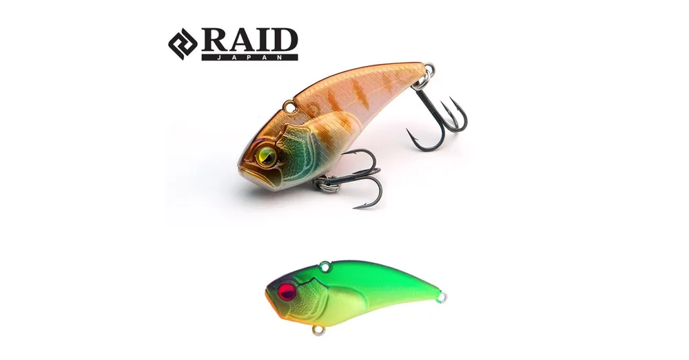Raid Japan Level Vib Boost 11g 46mm 001 Shimanasi Tiger wobbler Bestseller