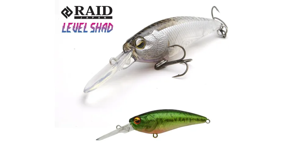 Raid Japan Level Shad 50,3mm 4,3g Su 021 Kobass wobbler Betrouwbaar