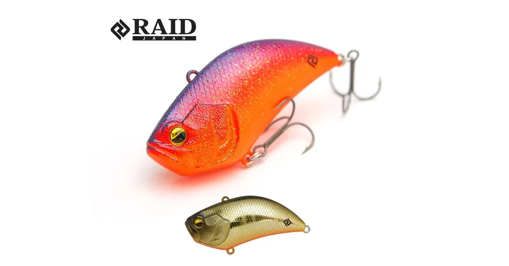 Raid Japan Level Vib B.I.G. 63mm 17g 005 Real Kinkuro wobbler Superprijs