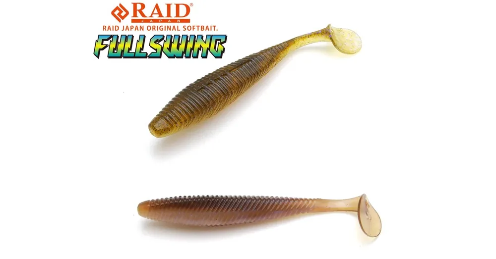 Raid Japan Fullswing 5" 12,7cm 048 Pearl Wakasagi gumihal 5 db/csg Tijdelijk Beschikbaar