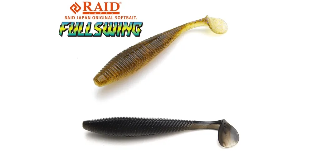 Raid Japan Fullswing 4" 10cm 051 Black Bitou gumihal 6 db/csg Shop Nu