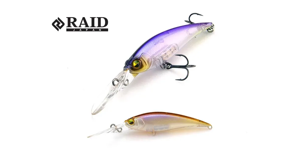 Raid Japan Level Shad Sprinter 68MR 68mm 5,9g 002 Jewel Wakasagi wobbler Op = Op