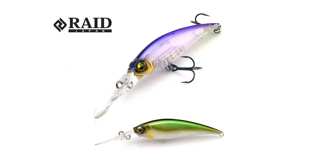 Uitverkoop Raid Japan Level Shad Sprinter 68MR 68mm 5,9g 004 Kanamoroko wobbler