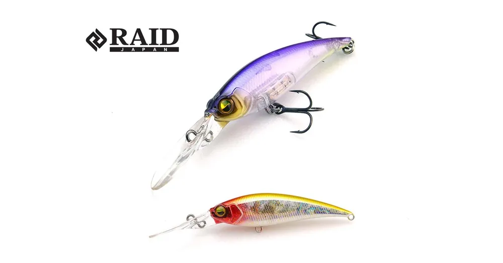 Weekendaanbieding Raid Japan Level Shad Sprinter 68MR 68mm 5,9g 008 Clown wobbler