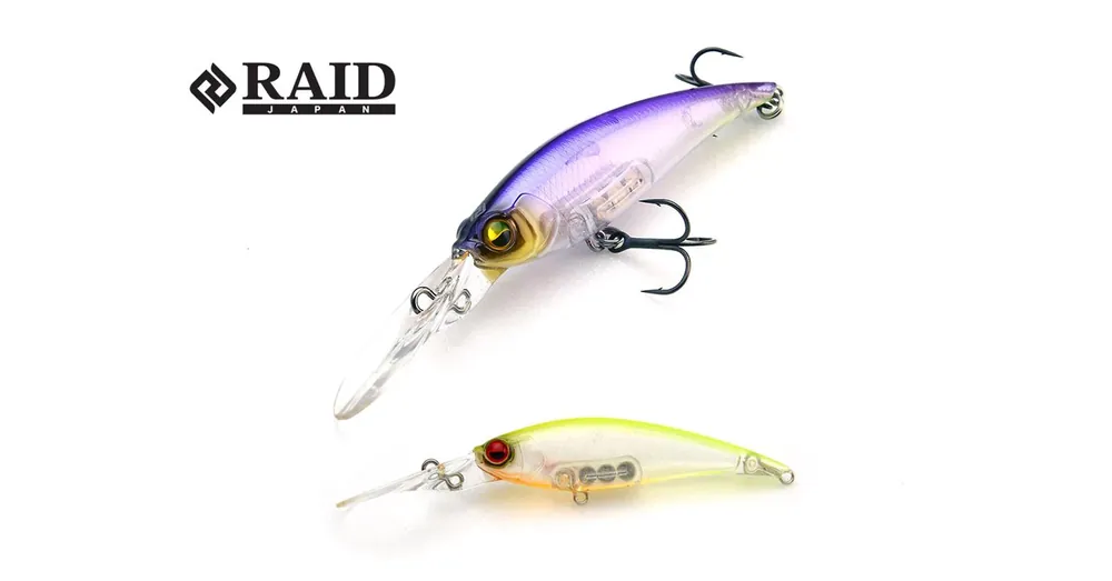 Gereduceerde Prijs Raid Japan Level Shad Sprinter 68MR 68mm 5,9g 009 Stealth Chart wobbler
