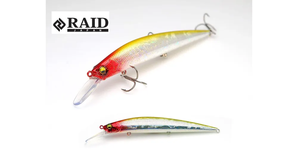 Raid Japan Level Minnow Plus 125mm 14g 005 Clown wobbler Populair