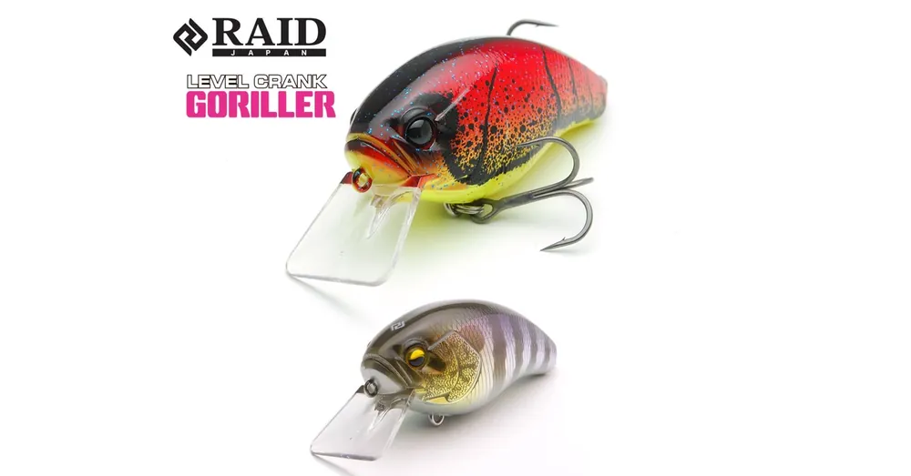 Raid Japan Level Crank Goriller 66mm 17,5g 008 Chi Gill wobbler Nieuw