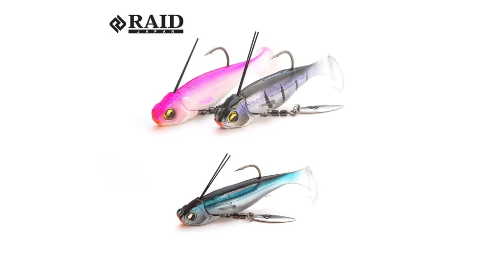 Direct Beschikbaar Raid Japan Head Swimmer Libero 5g 003 Ice Black műcsali 2 db/csg