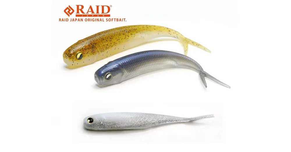 Weekendaanbieding Raid Japan Fish Roller 3" 8,9cm 057 Call White gumihal 7 db/csg
