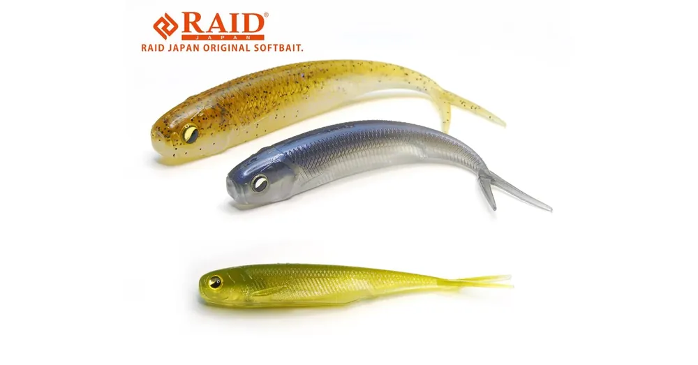Gecertificeerd Raid Japan Fish Roller 3" 8,9cm 073 Sweet Fish gumihal 7 db/csg