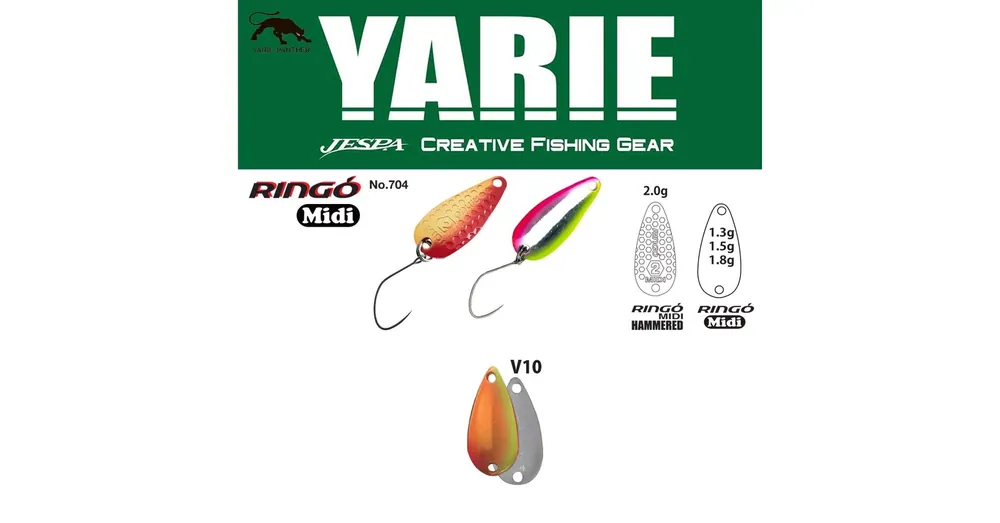 Koopje Yarie 704 Ringo Midi 1,5gr V5 D6 kanál villantó