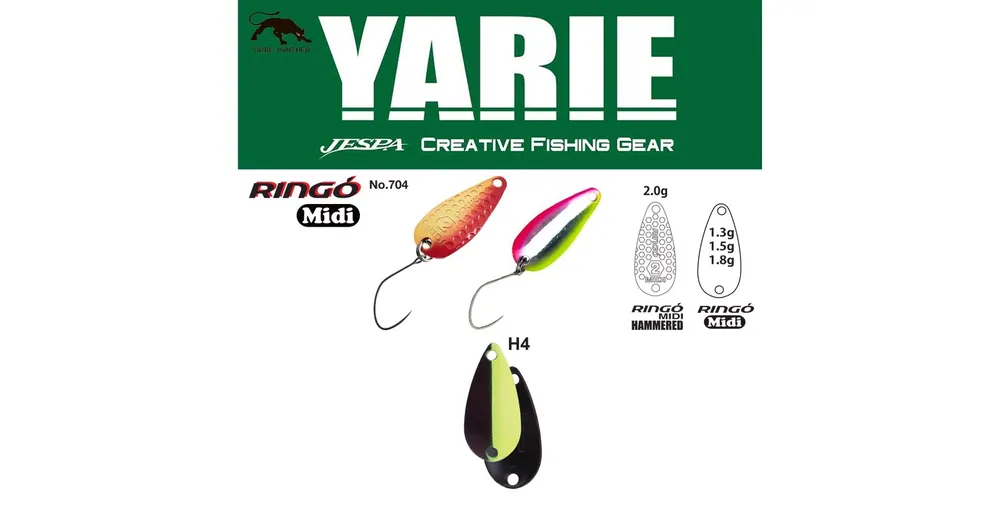 Must-Have Yarie 704 Ringo Midi 1,8gr H4 KM Haif kanál villantó
