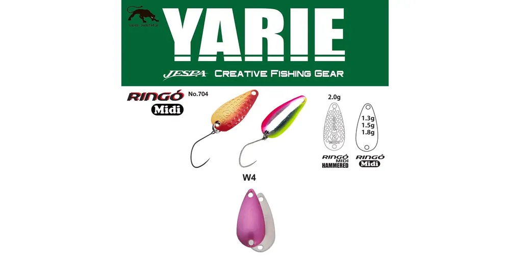 Yarie 704 Ringo Midi 1,8gr W4 Norinori Pink kanál villantó Aanbieding