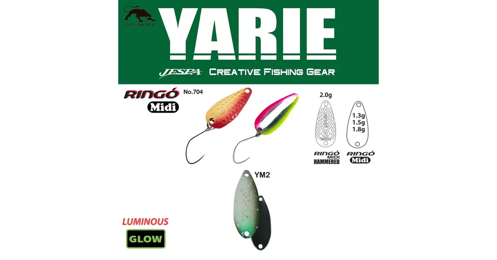 Yarie 704 Ringo Midi 1,8gr YM2 Fruit Melon kanál villantó Exclusieve Aanbieding