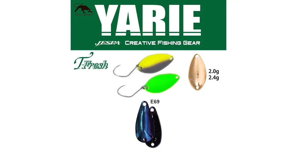 Yarie 708T T-Fresh 2,0gr E69 Fire Blue kanál villantó Nu Kopen