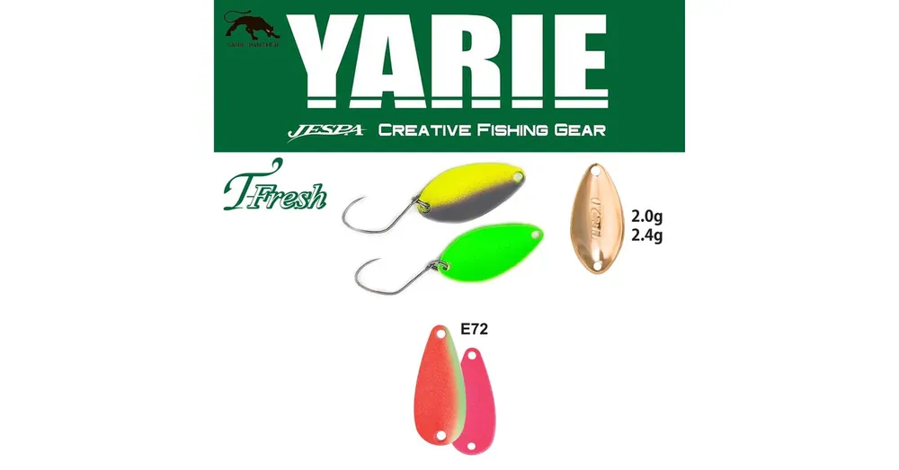 Goedkoop Yarie 708T T-Fresh 2,0gr E72 Kids Plum kanál villantó