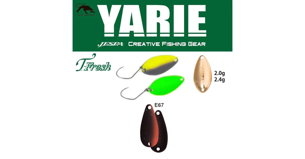 Yarie 708T T-Fresh 2,4gr E67 Winner Brown kanál villantó Gereduceerde Prijs