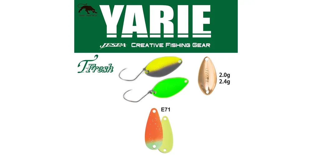 Yarie 708T T-Fresh 2,4gr E71 AG Carrot kanál villantó Lage Prijs