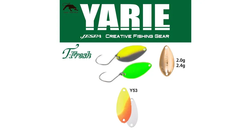 Yarie 708T T-Fresh 2,4gr Y53 Lemon/Orange kanál villantó Flitsaanbieding