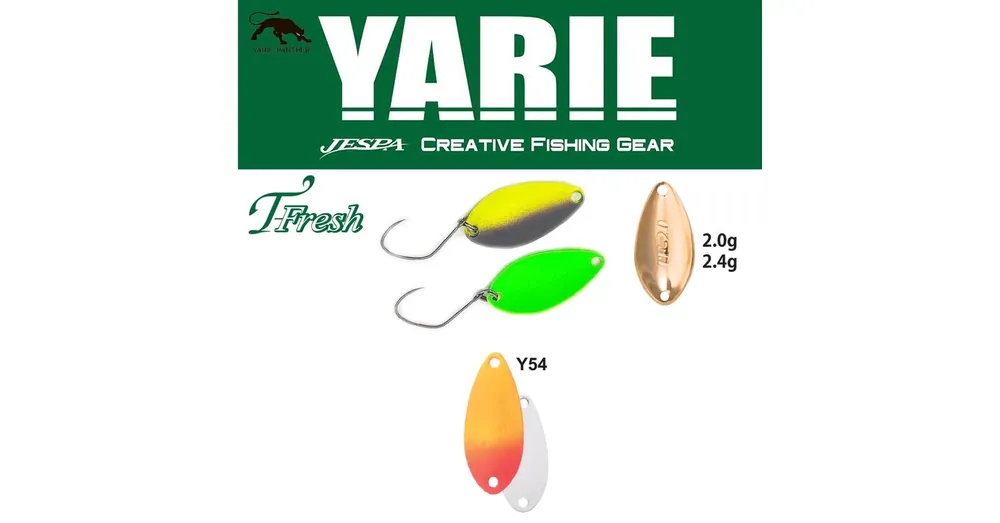 Populair Yarie 708T T-Fresh 2,4gr Y54 Orange/Red kanál villantó