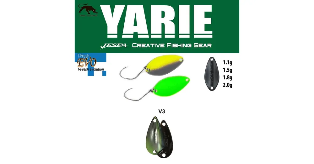 Yarie 710T T-Fresh Evo 1,1gr V3 Ayu kanál villantó Voordeelprijs