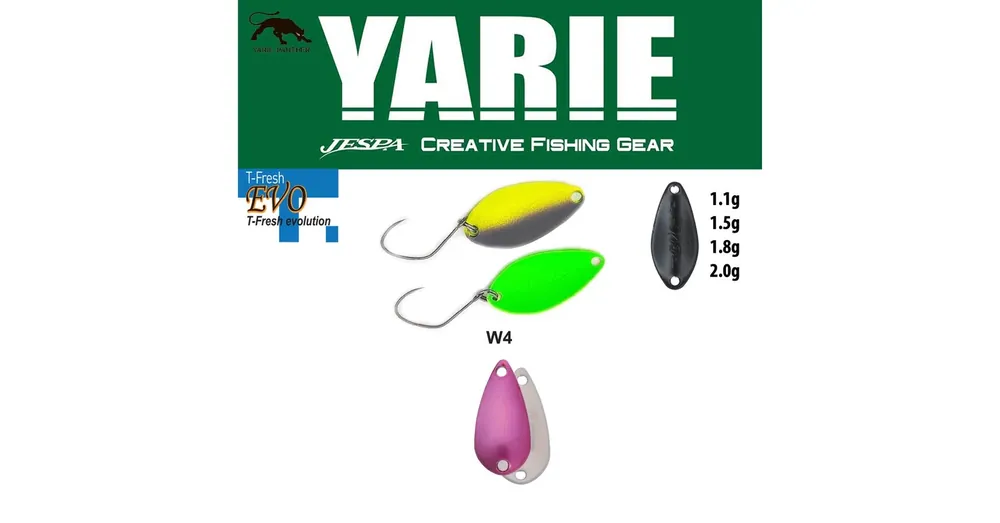 Premium Yarie 710T T-Fresh Evo 1,5gr W4 Norinori Pink kanál villantó